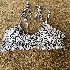 Dalmatian string bikin top from shein.